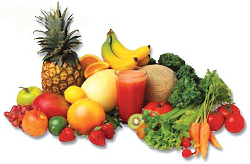Consuma frutas y verduras